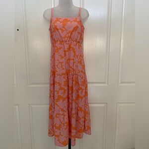 Social Standard by Sanctuary Pink and Orange Dress Sz S